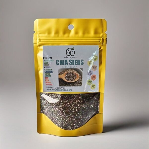 affan organics chia seed 100g